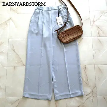 BARNYARDSTORM 택 포함 와이드 팬츠 스카이블루 M 사이즈