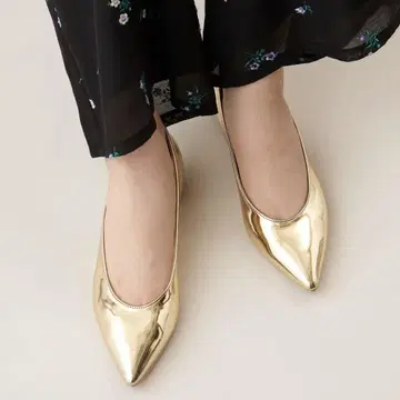 ODETTE E ODILE 골드 펌프스 UNITED ARROWS