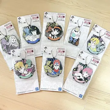 죠죠 제일복권 5부 K상 러버 참 전8종 세트