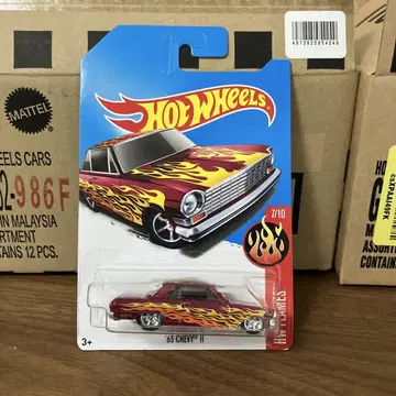 핫휠 63 CHEVY II 슈퍼 트레저 헌트 프레임스