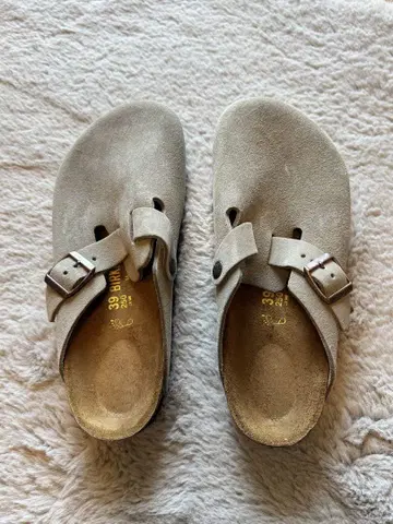 Birkenstock Boston Taupe 보스턴 토프 Size 39