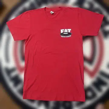 FAT Wreck Chords 티셔츠 S 사이즈 빨간색