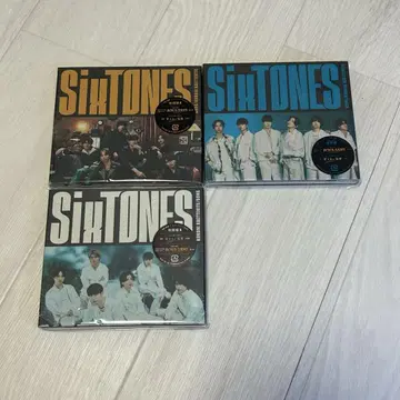 SixTONES CD 3장 세트 GONG