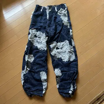 SOU SOU 궁중 밑단 구름 사이 국화 M