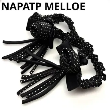 NAPAT PMELLOE 사에라 도트 암밴드 스크런치