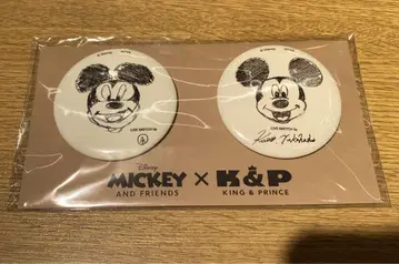 킹프리 King & Prince 디즈니 캔뱃지 세트 라이브 스케치