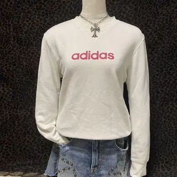 archive Y2K adidas 트레이닝복 만국기 핑크 로고 BL86