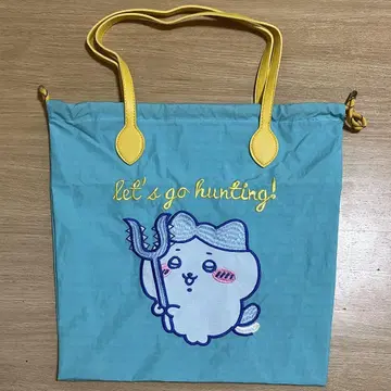 치이카와 (먼작귀) 하치와레 자수 토트백 에코백