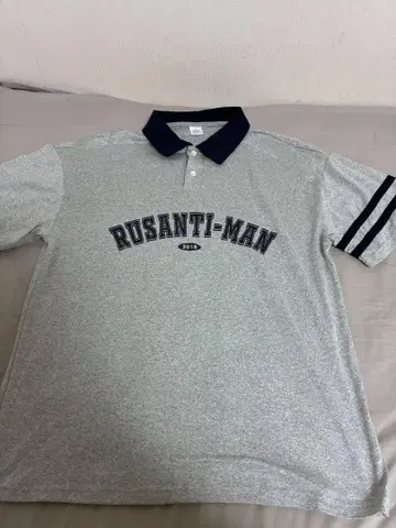 RUSANTI-MAN 피케 셔츠 그레이