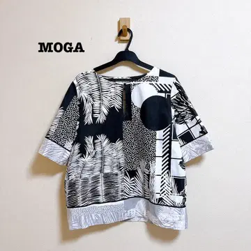 새상품급 모가 모노톤 풀오버 블라우스 티셔츠 올 패턴