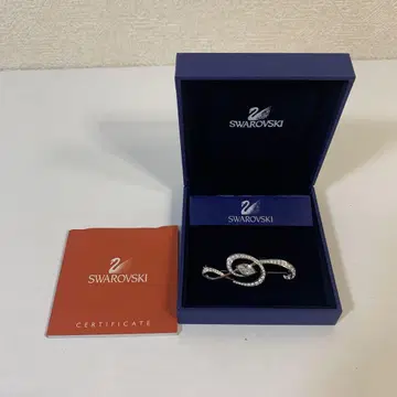 [새상품] Swarovski 스와로브스키 크리스탈 음표 브로치