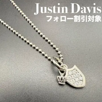 [새상품급] Justin Davis SHIELD DOG TAG 목걸이