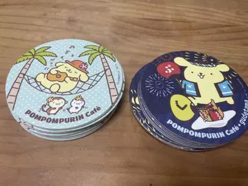 폼폼푸딩 카페 코스터 40개 세트