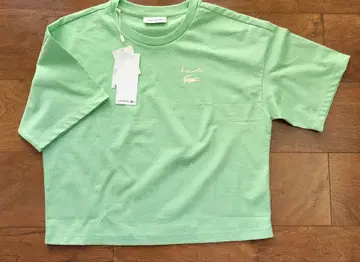 LACOSTE 반팔 티셔츠 민트 그린