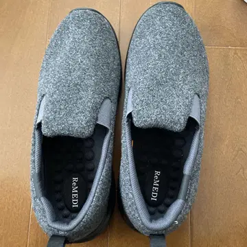 ReMEDI 슬립온 차콜 그레이 25.0 cm
