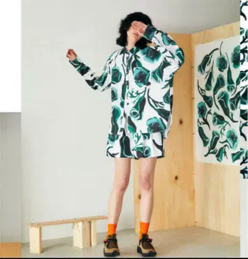 nagonstans 2021SS poppy Loose 셔츠