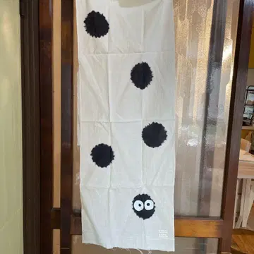 지브리 미술관 한정판 검댕먼지 손수건 SOUSOU 미야자키 하야오
