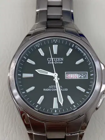 CITIZEN Eco-Drive Attesa 라디오 컨트롤