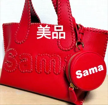 bd5 Samantha Thavasa 2way 새상품급 토트백 빨간색