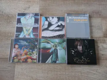 레어 T.M.Revolution CD 앨범 6매 세트 니시카와 타카노리