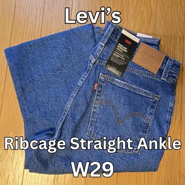 Levi's Ribcage Straight Ankle 데님 W29 L27