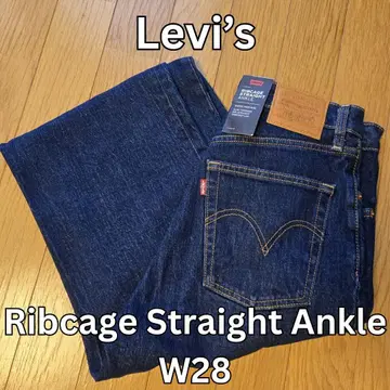 Levi's Ribcage Straight Ankle 데님 W28