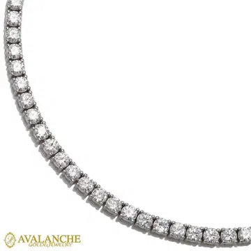 AVALANCHE 테니스 목걸이 40cm