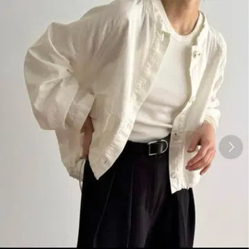 CANAL JEAN El mar 코튼 노카라 블루종 캐널진