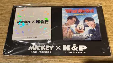킹프리 King & Prince 디즈니 캔뱃지 세트 TSUTAYA