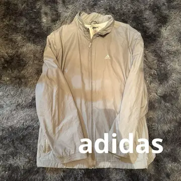 [ adidas ] 90's 트랙 자켓 자수 로고 오버 사이즈 만국기 택