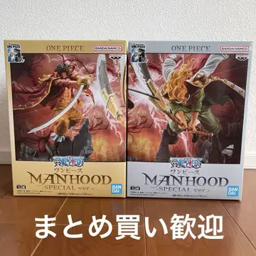 ONE PIECE MANHOOD 2체 세트 (로저, 흰 수염)