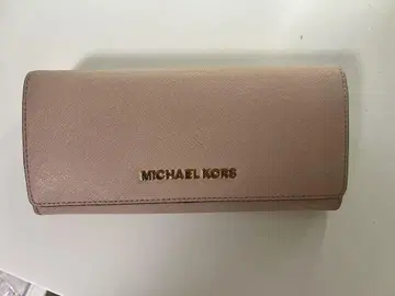 MICHAEL KORS 핑크 장지갑