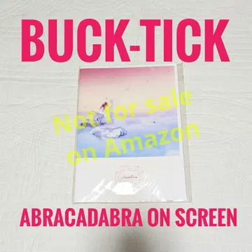 BUCK-TICK ABRACADABRA ON SCREEN 팜플렛