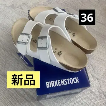 [미사용 새상품] 버켄스탁 애리조나 36 23cm 화이트