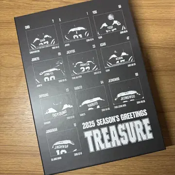 treasure 시즌 그리팅 본체 트레카