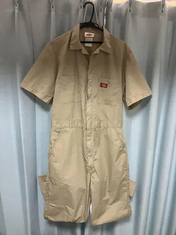 Dickies 디키즈 반팔 작업복 사이즈 40 베이지