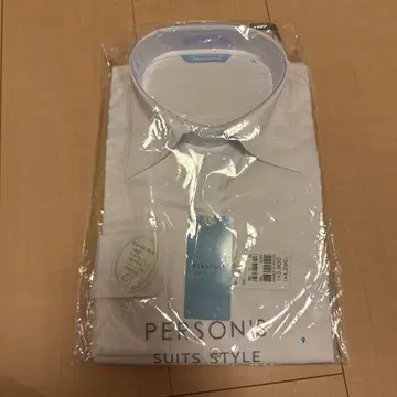 [아오야마 양복] 스키퍼 칼라 블라우스 긴팔 셔츠 사이즈 9호 화이트