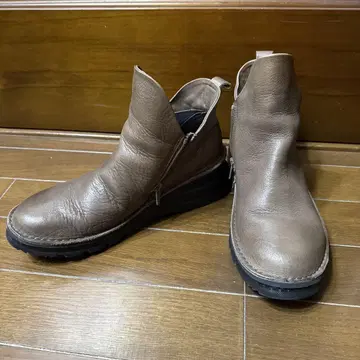 La Fille 부츠 여성용 천연 가죽 경량 4E 일본제 컴포트