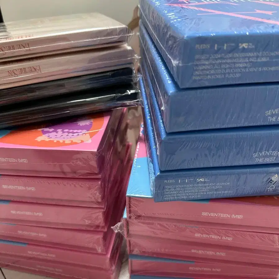 Seventeen sealed album Attacca Op.1, Op.2, Op.3 spill