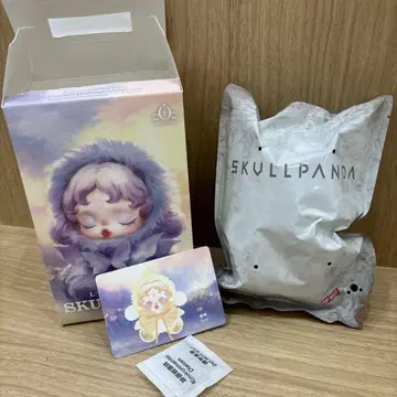 정품 SKULLPANDA 스컬팬더 Dawn POPMART 봉제 인형