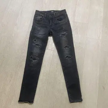 AZUL 데미지 스키니 데님 XS
