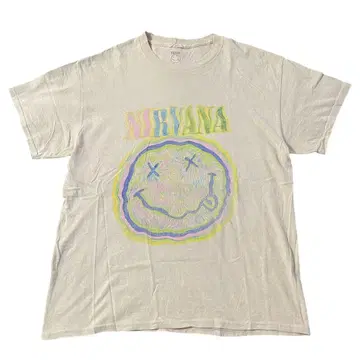 NIRVANA 티셔츠 밴드 티셔츠