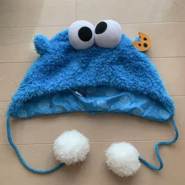 쿠키 몬스터 모자 폼폼 포함