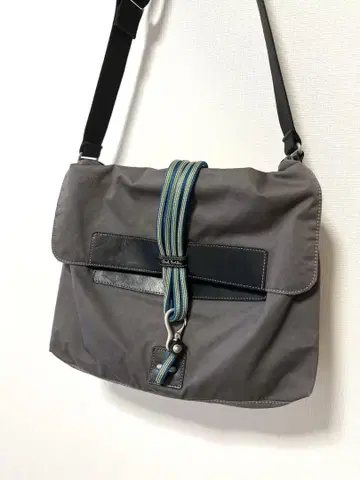 레어 Paul Smith 메신저 백 그레이