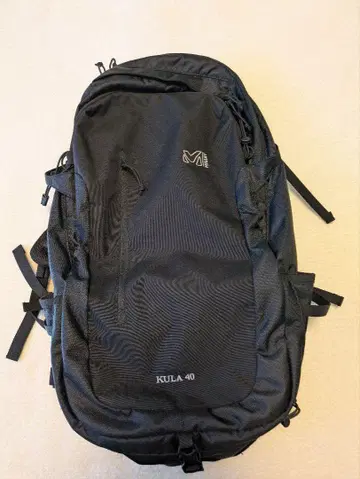 MILLET KULA 40 백팩 블랙