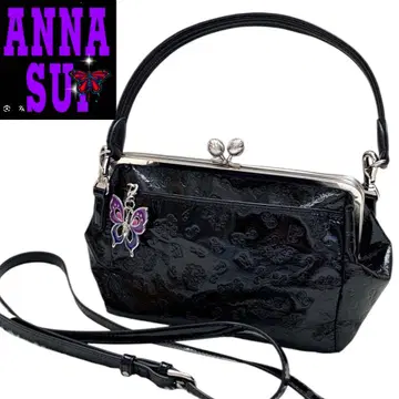 ANNASUI 안나수이 에리스 가마구치 3way 숄더백 버터플라이 참