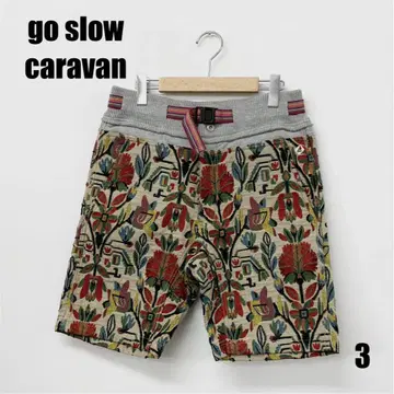 0220M go slow caravan 하프 팬츠 남성