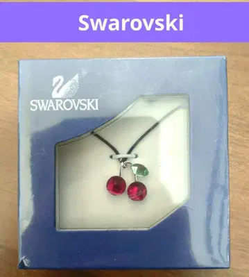 스와로브스키 목걸이 체리 SWAROVSKI