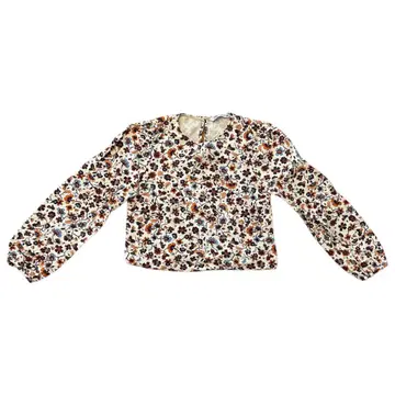꽃무늬 긴팔 블라우스 ZARA