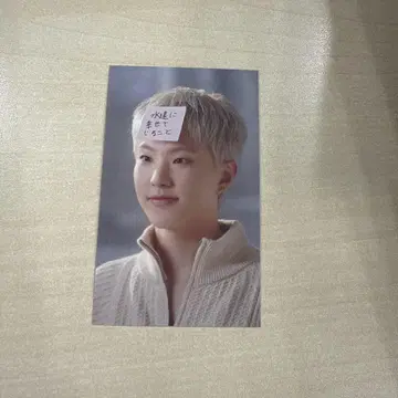 SEVENTEEN 유니버셜 나고야 방문 한정 소비기한 트레이딩 카드 호시